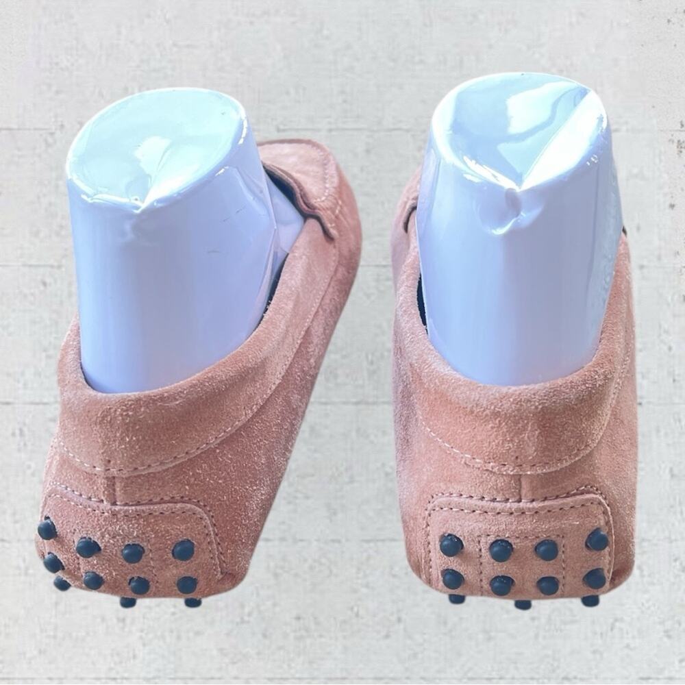 Aurelian Woman’s Suede Penny Loafer Driving Shoes Made In Italy Size 39/8.5 N - Picture 6 of 15